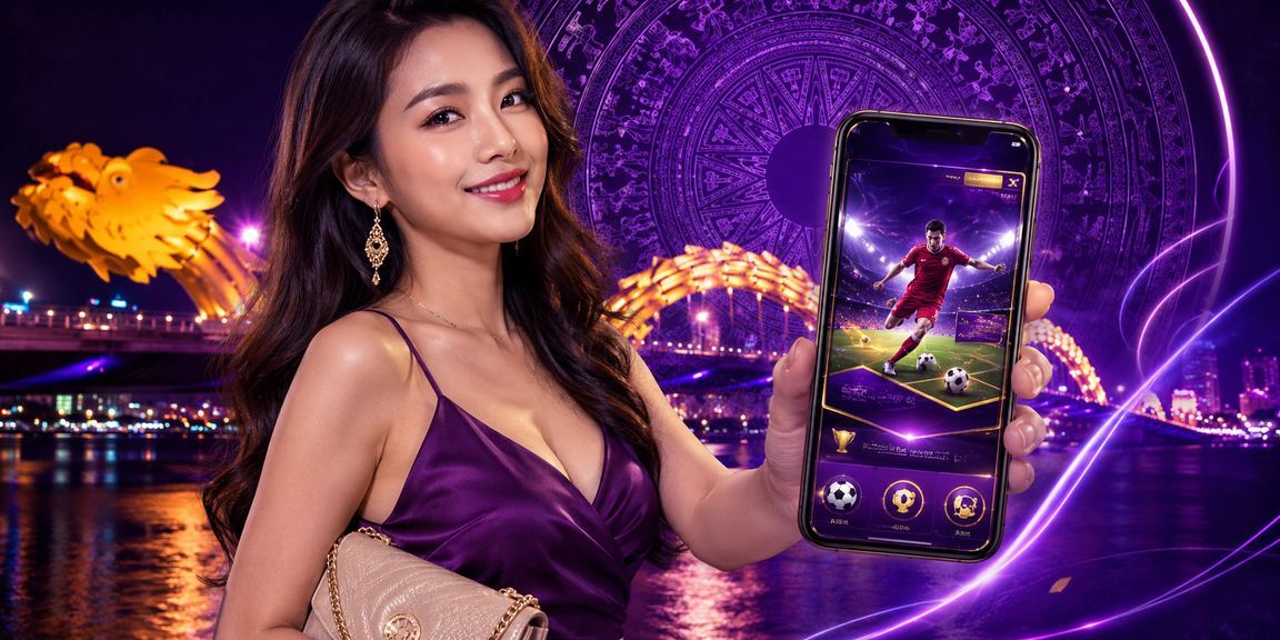 Không gian neon sôi động tại Đà Nẵng gợi lên trải nghiệm cá cược và giải trí ban đêm